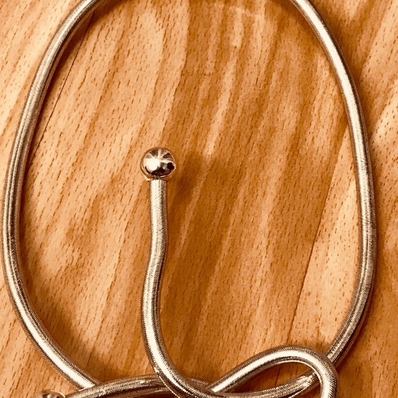 1 of a kind Flexible Sterling Silver Collar. - Picture 4 of 7